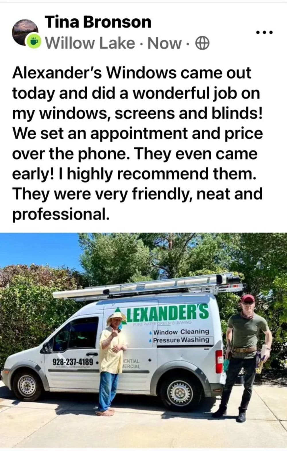 About Alexander's Window Cleaning